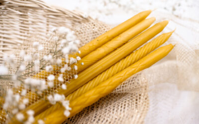 Świece z wosku pszczelego – naturalne światło o wyjątkowych właściwościach