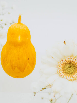 Kurczaczek - świeca z wosku pszczelego