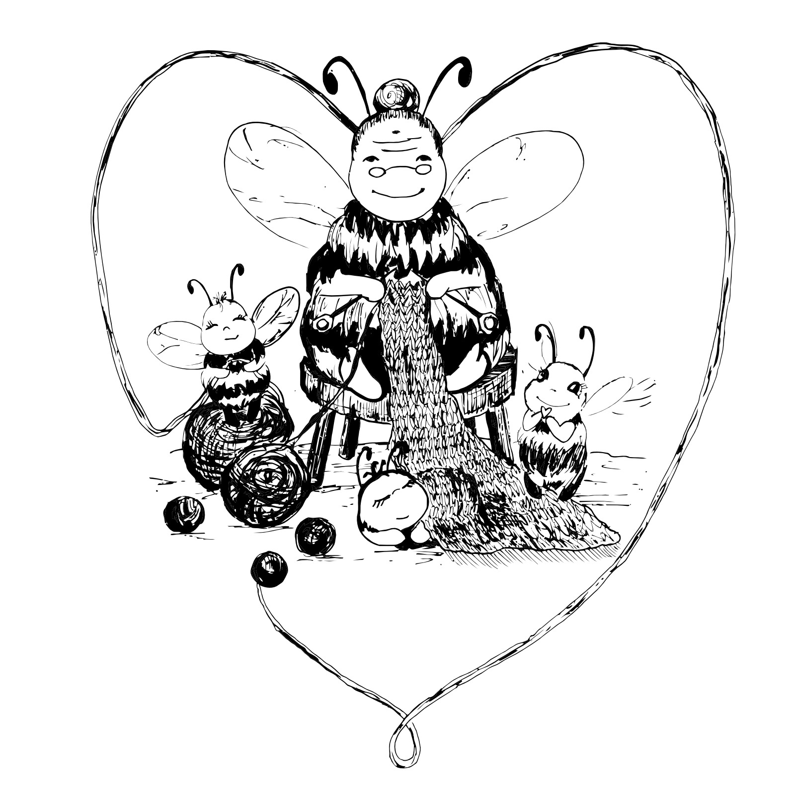 Zestaw miodów - Dużo miodu i szczęścia dla Dziadka - obrazek 3