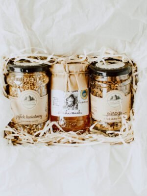 Zestaw miodów - Zdrowie w prezencie dla Babci