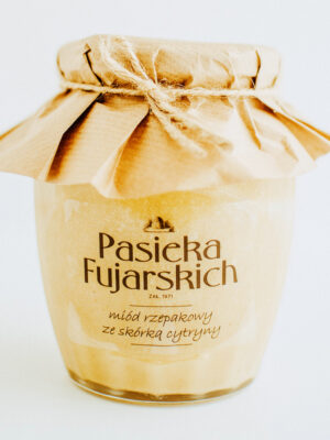 Miód rzepakowy z cytryną