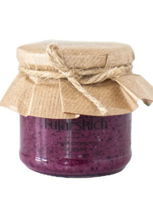 Miód rzepakowy z jagodą