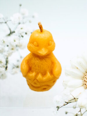 Kurczaczek - świeca z wosku pszczelego