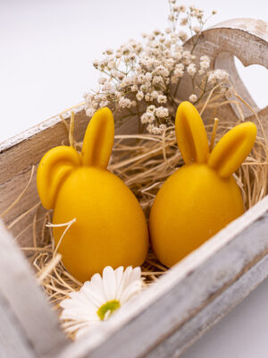 Świece Wielkanocne „To Ci dopiero Jajka” – 100% Wosk Pszczeli